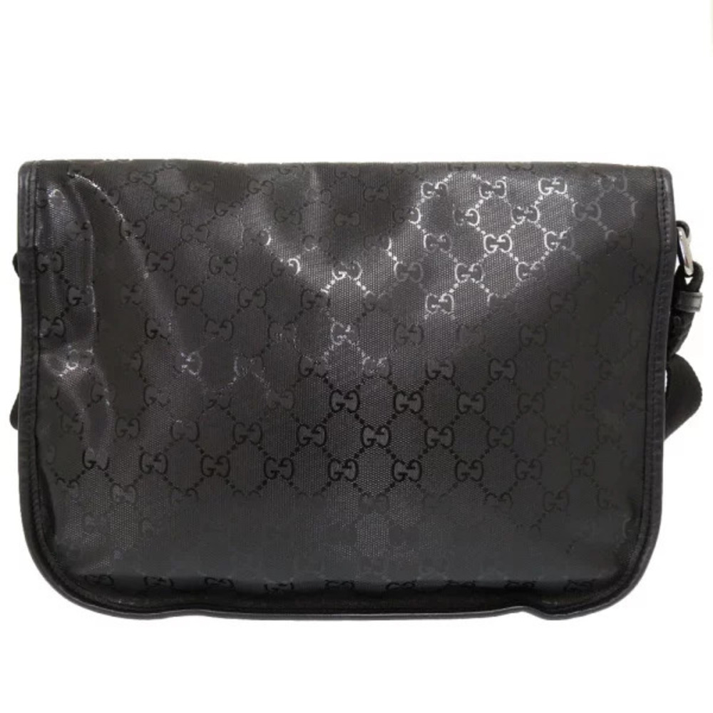 Gucci GG Messenger Imprime Shoulder Bag Black
